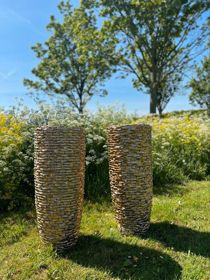 Luxe schelpenvazen, Antiek en Kunst, Antiek | Vazen, Ophalen of Verzenden