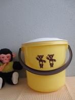 Vintage Emmer met Deksel Luieremmer Retro Curver, Ophalen of Verzenden, Huis en Inrichting