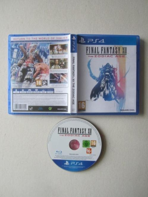 Final Fantasy XII Playstation 4 PS4, Spelcomputers en Games, Games | Sony PlayStation 4, Zo goed als nieuw, Role Playing Game (Rpg)