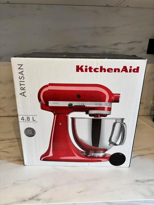 KitchenAid Artisan 4.8L - Zo goed als nieuw!, Witgoed en Apparatuur, Keukenmixers, Zo goed als nieuw, 4 liter of meer, 3 snelheden of meer