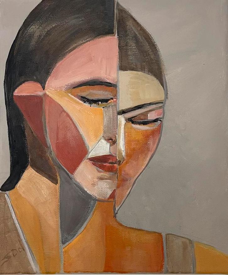 Schilderij titel We are One, Antiek en Kunst, Kunst | Schilderijen | Modern, Ophalen of Verzenden