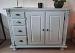 Mooie en zware mint groen geschilderde dressoir., Ophalen, Zo goed als nieuw, 50 tot 75 cm, 100 tot 150 cm
