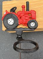 Regenmeter tractor, Trekker, Rood, Gietijzer, landelijk,, Tuin en Terras, Robanjer, Nieuw, Ophalen of Verzenden, Harmelen