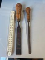 Set van 2 vintage beitels, Antiek en Kunst, Antiek | Gereedschap en Instrumenten, Ophalen of Verzenden