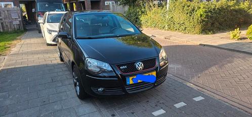 Volkswagen Polo 1.8 Turbo 110KW 2008 Zwart full option, Auto's, Volkswagen, Particulier, Polo, ABS, Airbags, Airconditioning, Bluetooth