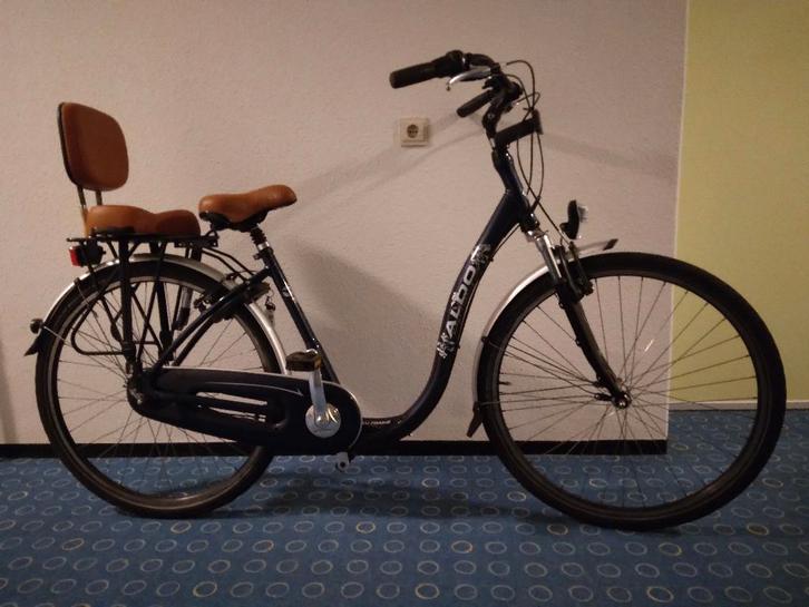 MOEDERFIETS ALU FRAME LAGE INSTAP & 7 VERSNELLINGEN, Fietsen en Brommers, Fietsen | Dames | Moederfietsen, Zo goed als nieuw, Overige merken