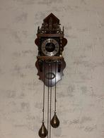 Antieke Zaanse Wandklok met Gewichten, Ophalen