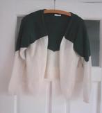 By-Bar vest groen- wit gebreid maat S, Kleding | Dames, Overige kleuren, Ophalen of Verzenden, Zo goed als nieuw, By-Bar