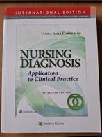 Nursing Diagnosis: Application to Clinical Practice, Zo goed als nieuw, Lynda Juall Carpenito, Beta, HBO