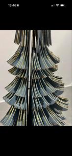 Papieren kerstboom - decoratie, Ophalen of Verzenden, Nieuw, Grijs
