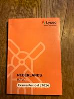 Lyceo Examenbundel Nederlands Havo 2024, Boeken, Ophalen of Verzenden, Nieuw, Niet van toepassing