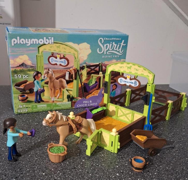 Playmobil spirit Chica linda 9479, Kinderen en Baby's, Speelgoed | Playmobil, Zo goed als nieuw, Complete set, Ophalen