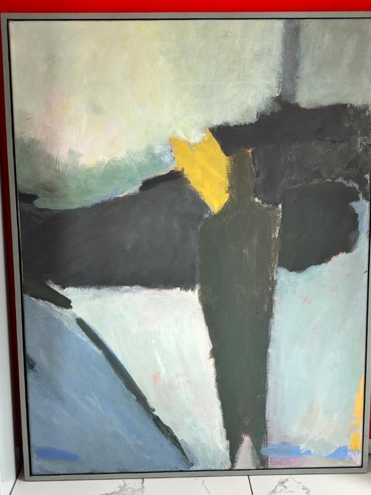 Schilderij Jan Spoek: mmv Prof. Henk van Os, Antiek en Kunst, Kunst | Schilderijen | Klassiek, Ophalen