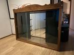 Grote vitrinekast/prijzenkast, Huis en Inrichting, Kasten | Vitrinekasten, Ophalen, Zo goed als nieuw, 25 tot 50 cm, 150 tot 200 cm