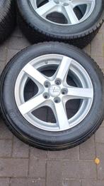 Winterbanden nussan juke 205 60 16 tpms 5x114.3  velgen  16, Auto-onderdelen, Banden en Velgen, Ophalen, Gebruikt, 16 inch, Banden en Velgen
