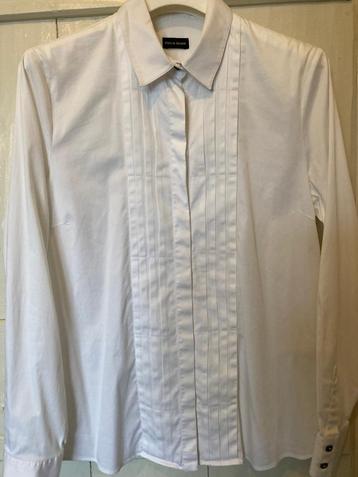 PAUL&SHARK wit plissé dames overhemd beschikbaar voor biedingen