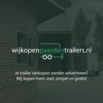 Je paardentrailer verkopen? Regel het eenvoudig in 3 stappen, Ophalen, Gebruikt, Aluminium, Overige typen