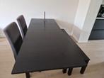 tafel en stoelen, Ophalen, Gebruikt, 100 tot 150 cm, 50 tot 100 cm