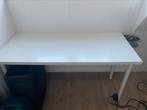 Ikea white table, Ophalen, Zo goed als nieuw, Bureau