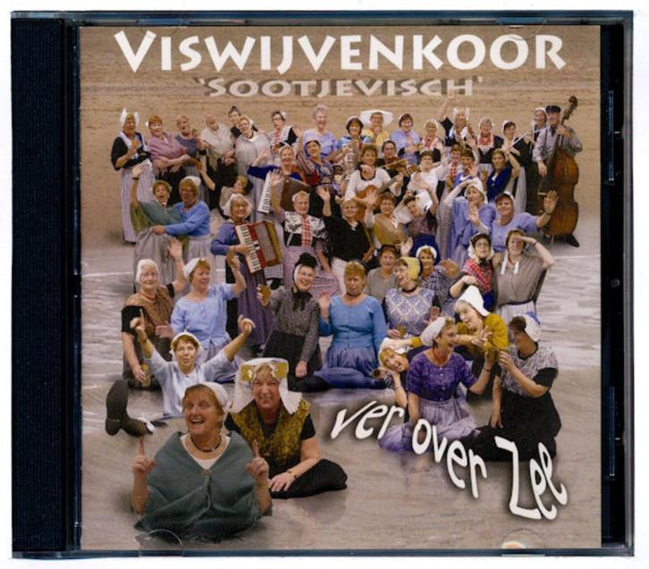 CD / Viswijvenkoor 'Sootjevisch' Ver over Zee, Cd's en Dvd's, Cd's | Nederlandstalig, Zo goed als nieuw, Levenslied of Smartlap