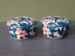 2 vintage keramische doosjes Yves Rocher, Huis en Inrichting, Onbekend, Ophalen of Verzenden, Zo goed als nieuw, Onbekend