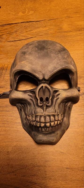 Uniek Skull Blacklight Masker - Handgeverfd beschikbaar voor biedingen