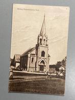 Oude ansichtkaart Protestantsche Kerk Malang Ned. Indië, Ophalen of Verzenden, Voor 1920