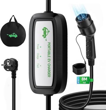 Kapot elektrische auto oplader type 2 15meter beschikbaar voor biedingen