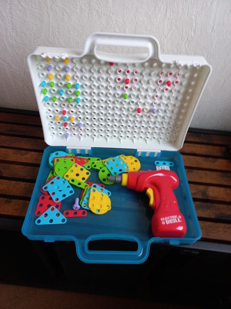 3D Puzzel Constructie Speelgoed met Gereedschap, Ophalen, Gebruikt, Overige merken