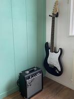 Squier elektrische gitaarset (met originele verpakking), Muziek en Instrumenten, Ophalen, Zo goed als nieuw, Elektrische gitaar