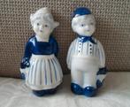 Peper en zoutstel. Delfts blauw. Boer en boerin,, Ophalen of Verzenden, Zo goed als nieuw
