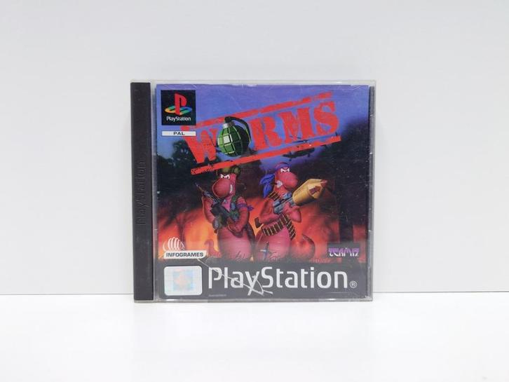 Worms | PlayStation 1 (PS1), Spelcomputers en Games, Games | Sony PlayStation 1, Zo goed als nieuw, Avontuur en Actie, 1 speler