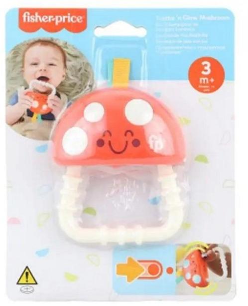 Fisher-Price: Paddenstoel bijtspeeltje met lichtjes NIEUW, Kinderen en Baby's, Speelgoed | Fisher-Price, Nieuw, Ophalen of Verzenden