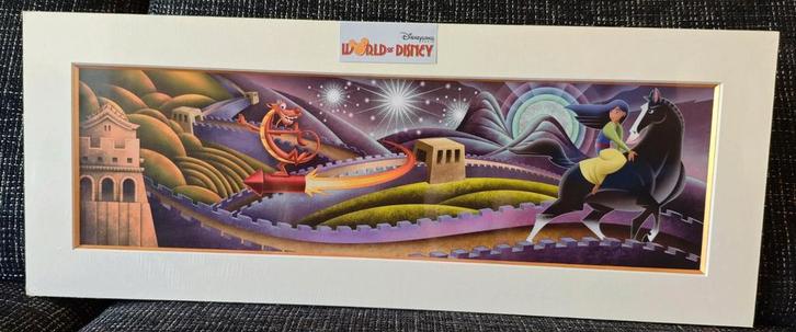 Disney Mulan Fresco - Limited Edition, Verzamelen, Disney, Nieuw, Overige typen, Overige figuren, Ophalen of Verzenden