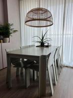 6 Vintage Gijs Bakker Castelijn Strip chair stoel en 1 tafel, Huis en Inrichting, Ophalen, Gebruikt, Nvt, Eén