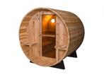 Barrelsauna 7+1 ft / rustic, Sport en Fitness, Sauna, Nieuw, Complete sauna, Ophalen, Fins of Traditioneel