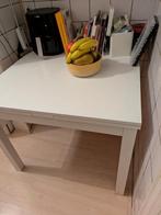 Uitschuifbare bjursta ikea tafel, Huis en Inrichting, Tafels | Eettafels, Ophalen, Gebruikt, Rechthoekig, 50 tot 100 cm