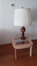 Hoge, grote vintage lampen, 2 stuks, Huis en Inrichting, Ophalen, Hout, Vintage/klassiek, 75 cm of meer
