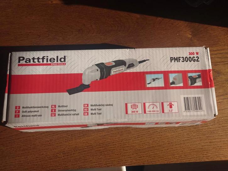 Pattfield multitool  pmf300g2, Doe-het-zelf en Verbouw, Gereedschap | Slijpmachines, Zo goed als nieuw, Overige typen, Minder dan 700 watt