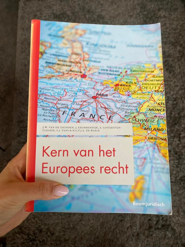 Kern van het Europees recht - Studieboek, Boeken, Studieboeken en Cursussen, Ophalen of Verzenden, Alpha, Gelezen, WO