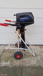 Tohatsu | 6 pk | Langstaart | 4 takt| Afstandsbediening, Gebruikt, 5 tot 10 pk, Ophalen of Verzenden, Viertaktmotor