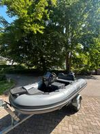 Grand G340NF Golden Line RIB met 20pk suzuki, Watersport en Boten, Rubberboten, Zo goed als nieuw, Benzine, Minder dan 70 pk, Overige materialen