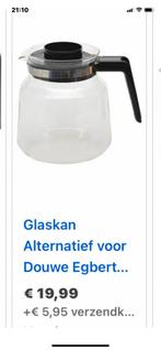 Glazen Koffie Kan voor DE koffie apparaat, Ophalen of Verzenden, Zo goed als nieuw