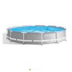 Intex zwembad te koop. 366x76  met toebehoren!, Ophalen, Minder dan 80 cm, Rond, 300 cm of meer