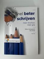 Snel Beter Schrijven, Verzenden, HBO, Zo goed als nieuw, Noordhoff Uitgevers