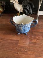 Antieke jardinière van Nimy -19e eeuw- blauwe faience, Antiek en Kunst, Antiek | Keramiek en Aardewerk, Ophalen of Verzenden