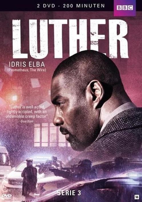 Luther serie 3, Cd's en Dvd's, Dvd's | Tv en Series, Zo goed als nieuw, Thriller, Boxset, Ophalen of Verzenden