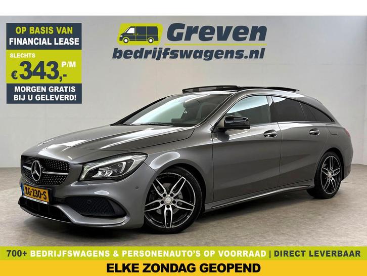 Mercedes-Benz CLA-Klasse 180 AMG Night Upgrade | Pano | Came, Auto's, Mercedes-Benz, Bedrijf, Te koop, CLA, ABS, Achteruitrijcamera