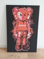 KAWS Companion figures op canvas, Ophalen, Zo goed als nieuw, Schilderij, 75 cm of meer