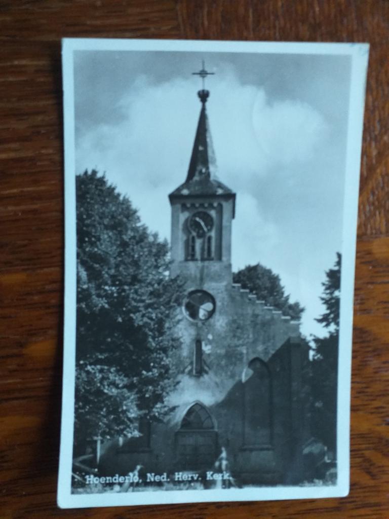Hoenderlo - Ned. Herv. Kerk, Verzamelen, Verzenden, 1940 tot 1960, Gelopen